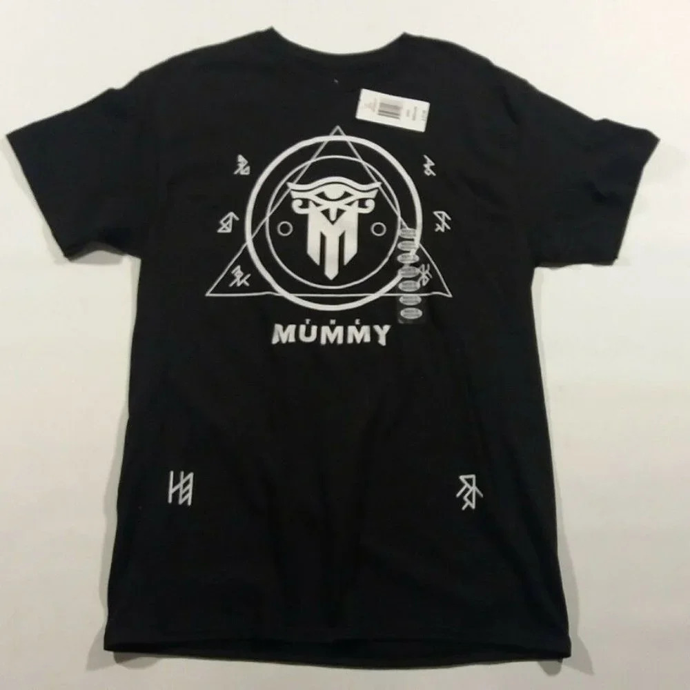 NEW Licensed The MUMMY Black & White Graphic Tee